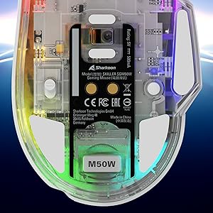 Sharkoon SKILLER SGM50W White