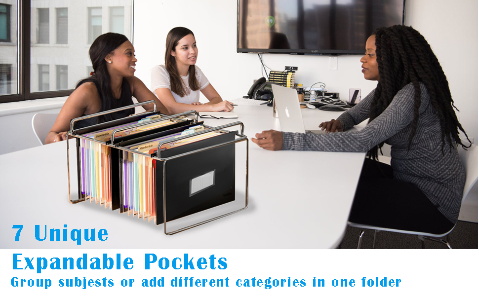 Expanding Hanging File Folders for Filing TRANBO