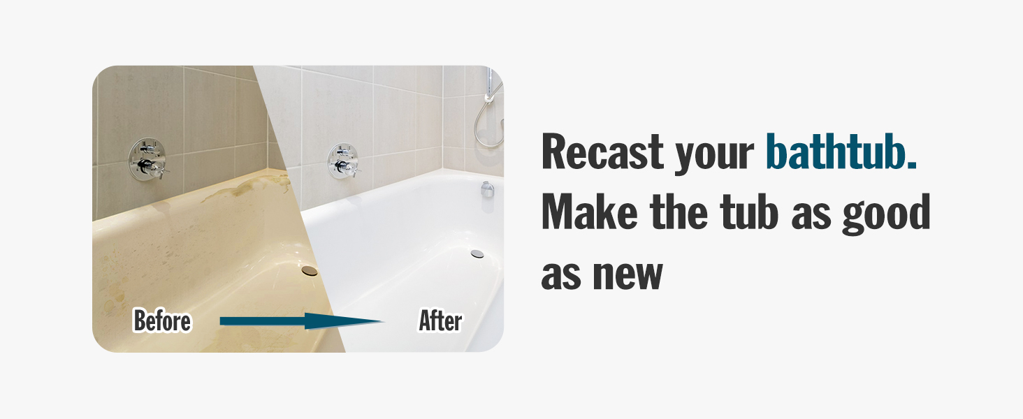 DWIL Tub Refinishing Kit, Epoxy Bathtub Paint, Tub &Tile