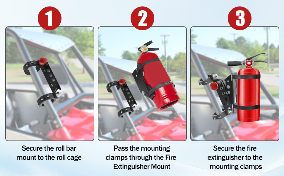 UTV Fire Extinguisher Mount