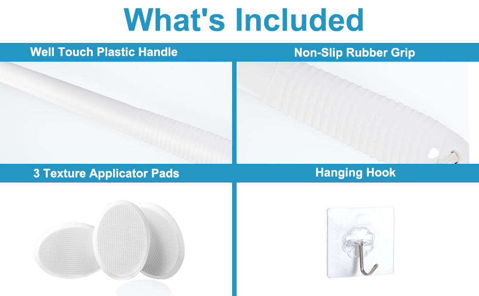 Lotion Applicator for Back 19" Long Handle Back Lotion Applicator Self