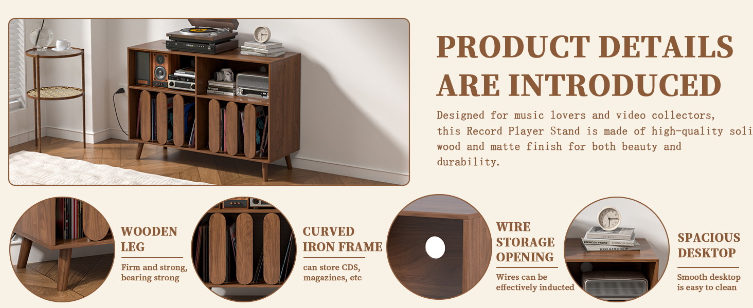 Record Player Stand