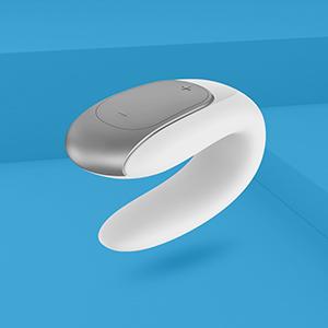 Satisfyer Double Fun Connect App, 9,5 cm, con aplicación ...