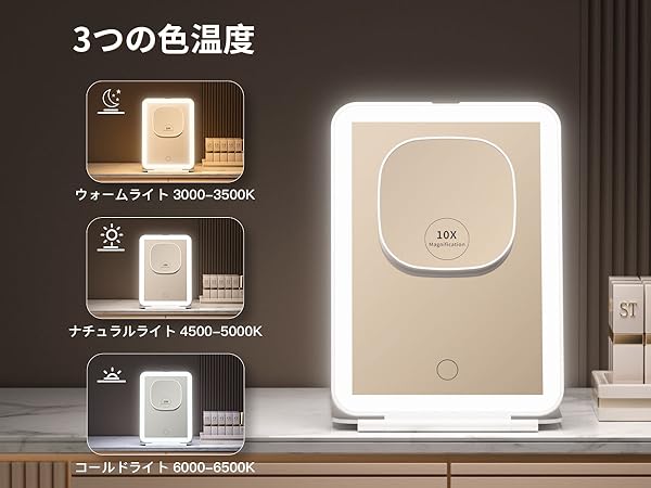 燭台付き鏡 Amazon.co.jp: Beautifive LED 女優ミラー 折りたたみ鏡 卓上鏡