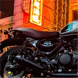 Royal Enfield Brown Pleated Seat Covers for Hunter 350