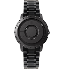 EUTOUR WATCH ブラック ラバーベルト Amazon | [EUTOUR ユートール]磁力腕時計 ボールベアリング設計