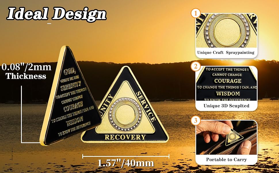 sobriety coins