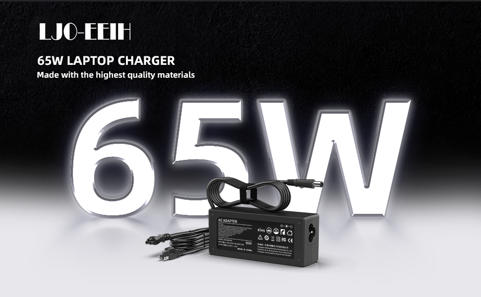 65w charger for hp