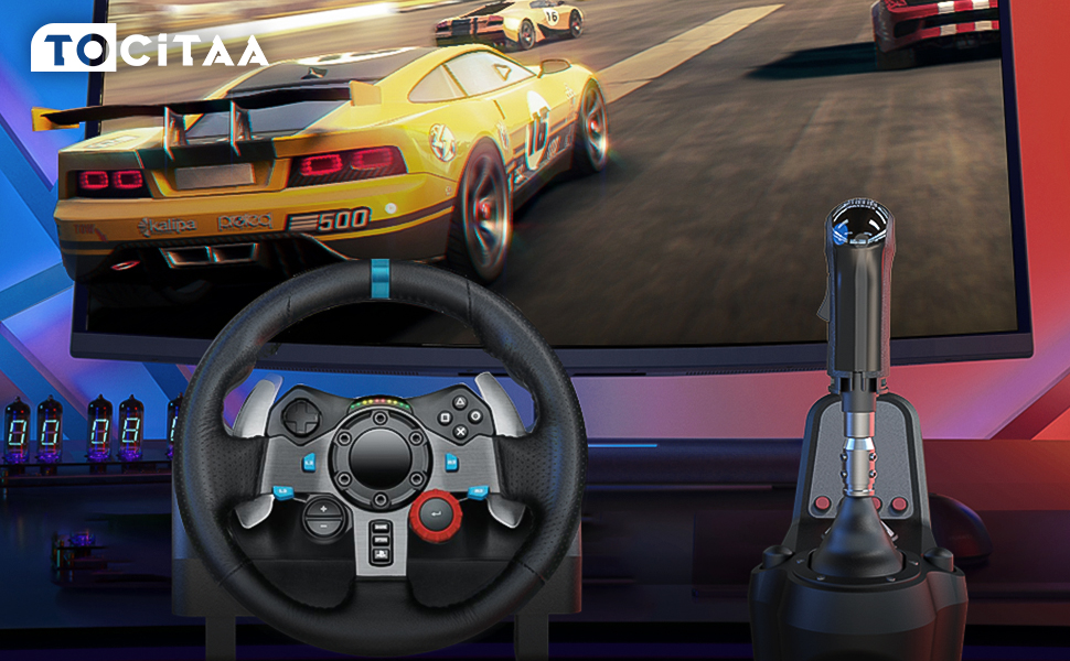 USB Truck Simulator Shifter Gearshift Knob for ATS & ETS2 Racing