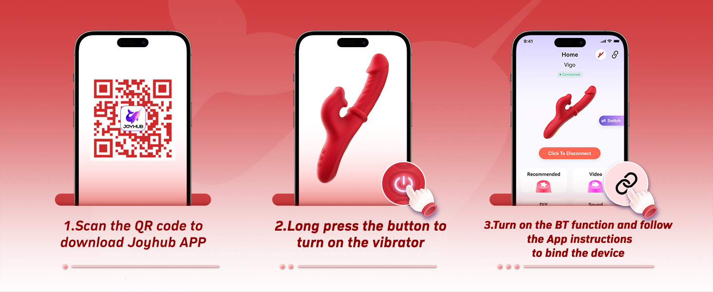 thrusting vibrator