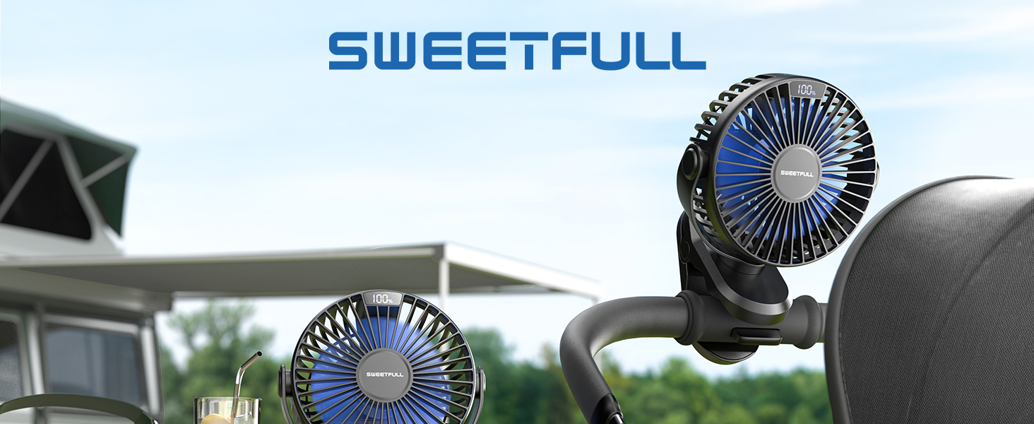stroller fan clip on for baby