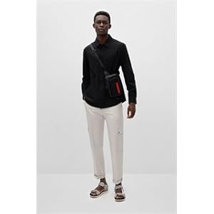 HUGO ネックポーチ レッドロゴテープ Amazon.co.jp: [HUGO] [ヒューゴ] シグネチャーレッドロゴテープ