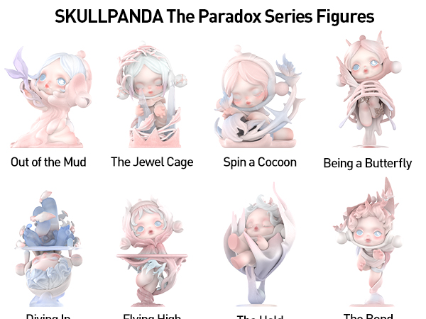 Amazon.com: POP MART SKULLPANDA The Paradox Series Blind Box