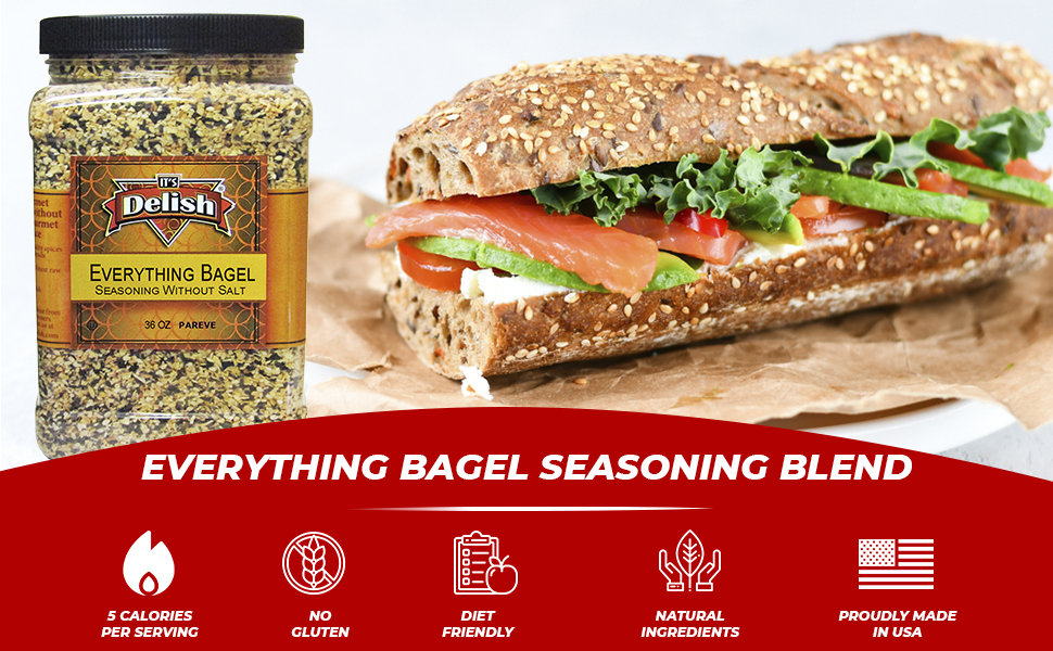 No Salt Jumbo Bagel Jar