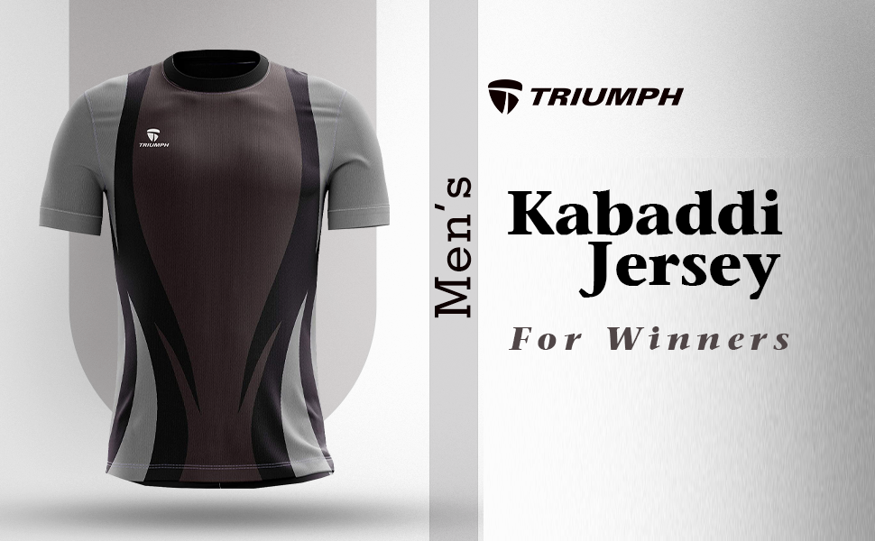 Buy Triumph Round Neck Kabaddi T Shirt for Boy Half Sleeve Kabaddi