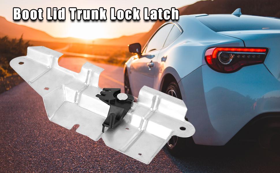 X AUTOHAUX Car Boot Lid Trunk Lock Latch for Volkswagen