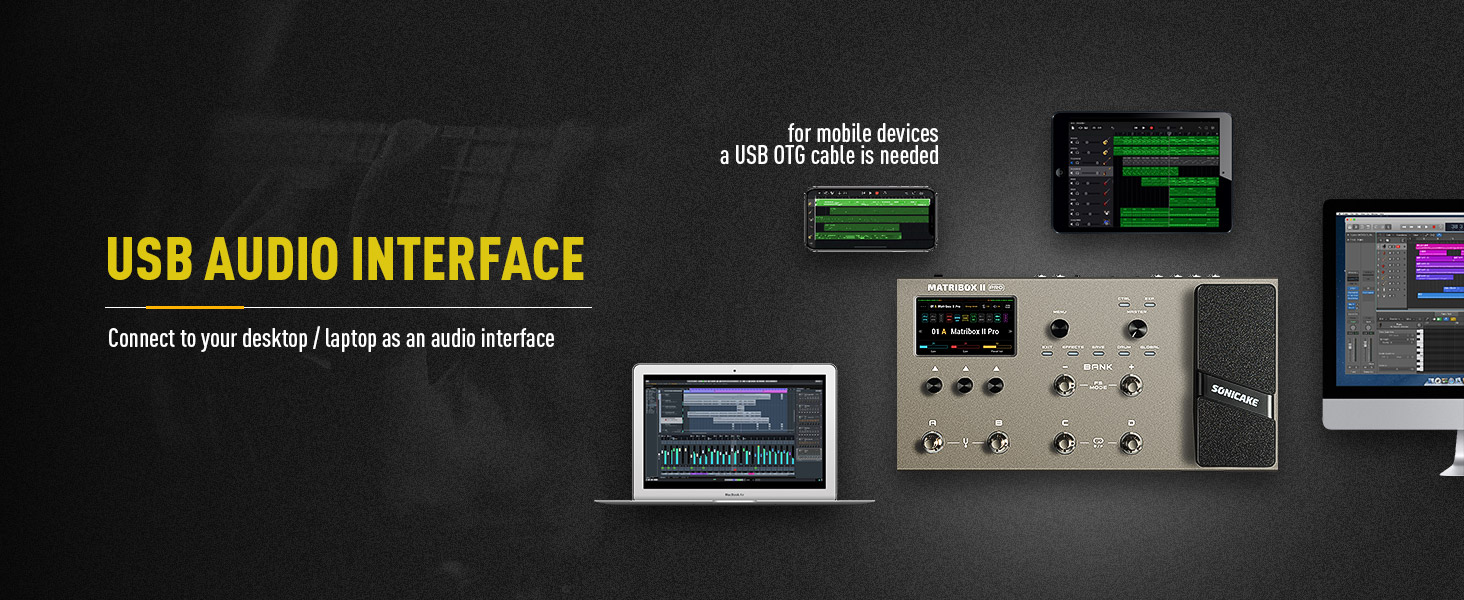 Matribox II Pro - Multi Effects Guitar Pedal