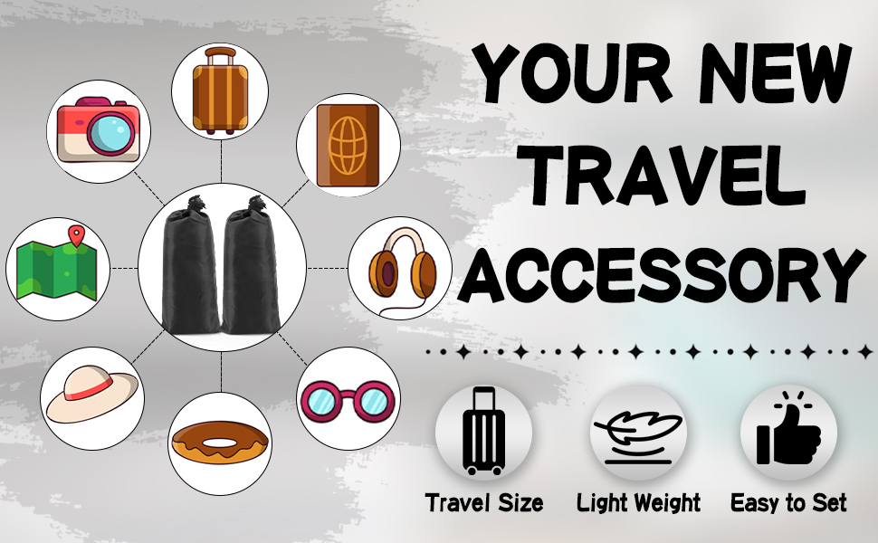 airplane foot hammock