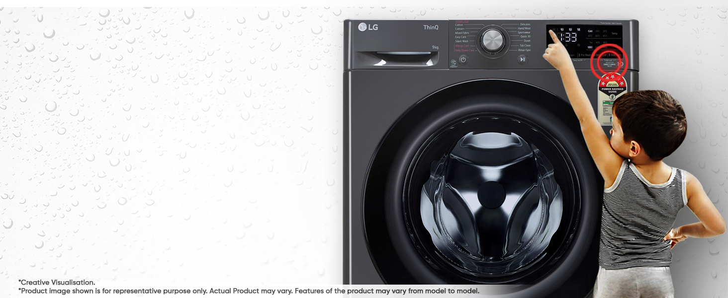 child safe washing machine