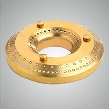 Orange Elite 401 Glass Black Color Gas Stove