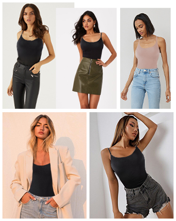  Tummy Control Bodysuit