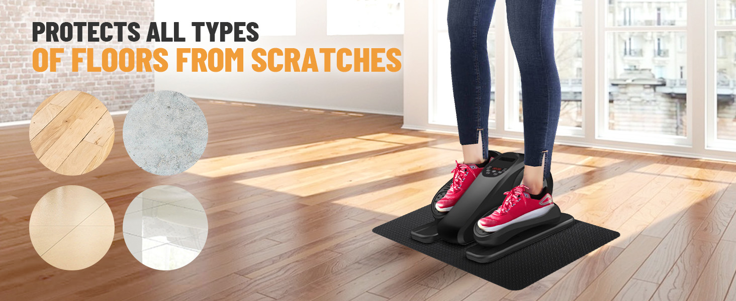 double sided non slip under desk mat