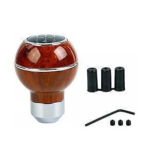 Amazon.co.jp: HAMILO シフトノブ レトロ調 木目 クラシックカー