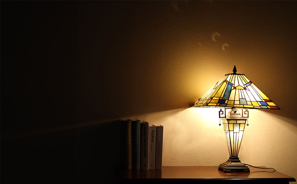 bedroom Tiffany table lamps