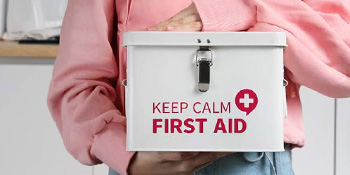 first aid box