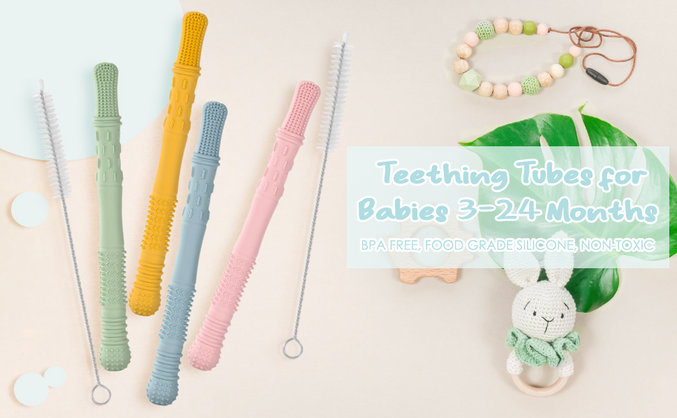 BABY TEETHER TUBES 1
