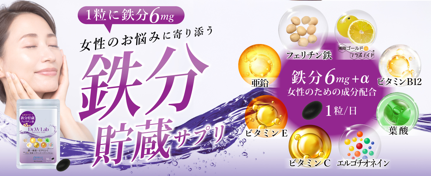 鉄 フェリチン鉄 鉄分 葉酸