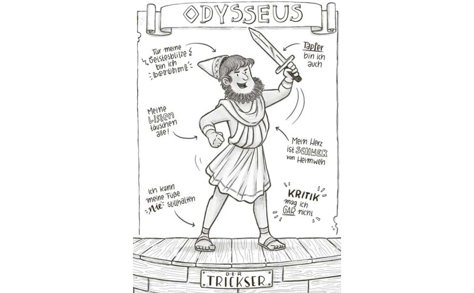 Ich, Odysseus, und die Bande aus Troja Geschichte witzig und originell erzählt ab 10 Ich, Odysseus, und die Bande aus Troja Geschichte witzig und originell erzählt ab 10