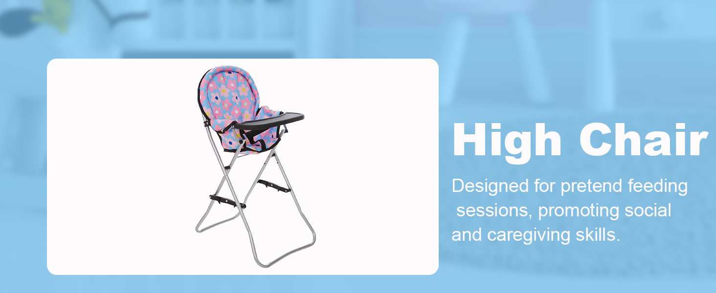 baby doll accessories set stroller furniture swing highchair diaper bag toy playsets playpen bed