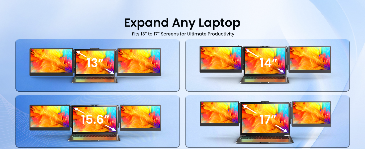 14 inch laptop screen extender monitor 