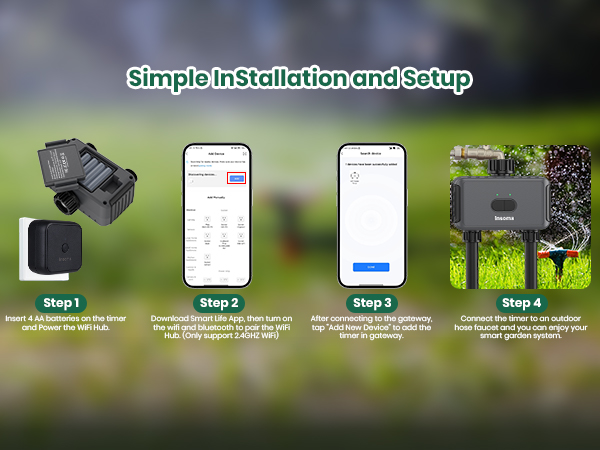 WiFi Sprinkler Timer for Garden