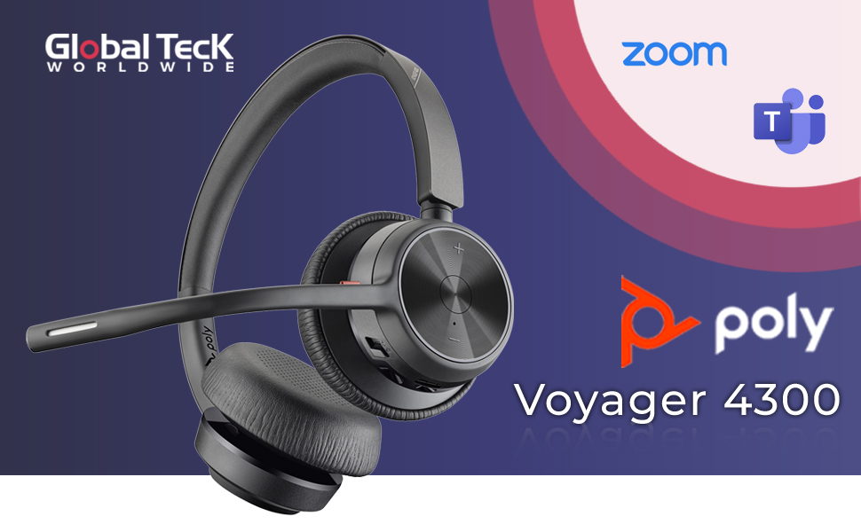 poly ワイヤレスヘッドセット voyager 4320 UC Amazon.com: Poly - Voyager 4320 UC Wireless Headset