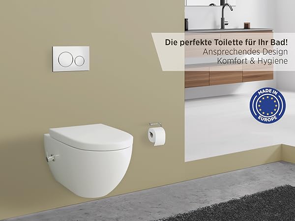 WC mit Bidet Funktion: Revolutionäre Hygiene für Ihr Badezimmer () WC mit Bidet Funktion: Revolutionäre Hygiene für Ihr Badezimmer
