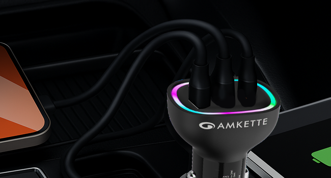 Amkette PowerPro 60W Car Charger