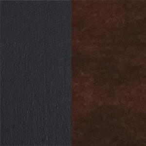 Die Wendeflügel sind in Schwarz und Apfelholz ausgeführt.