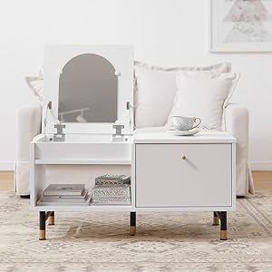 Amazon｜LOWYA ロウヤ ドレッサー ローテーブル テーブル ロー