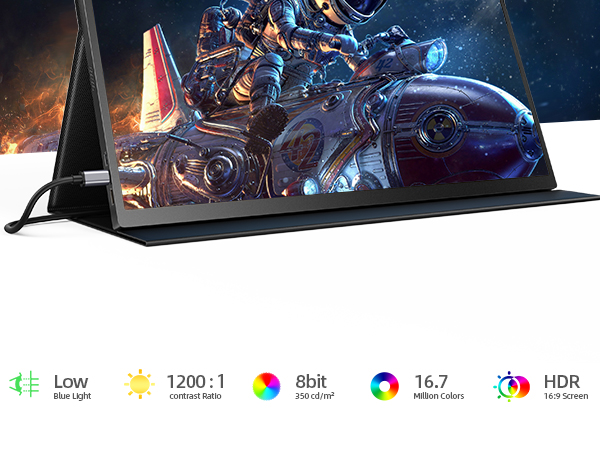 Amazon.com: UPERFECT Portable Monitor 18.5 inch 120Hz 100