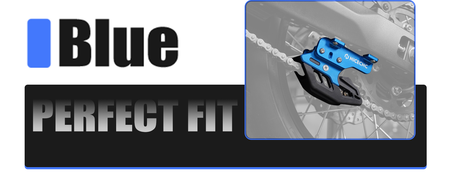 NICECNC Motorcycle Chain Guide Guard, Compatible with Yamaha Tenere 700