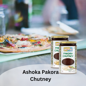 Ashoka Chutney Pakora onion, garlic, ginger, green chillies, coriander, cumin, spices