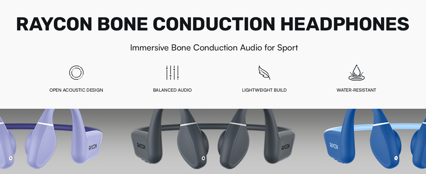 bone conduction headphones, sport gym earbuds