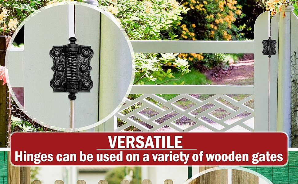 Akatva Self Closing Gate Hinges Gate Closer Heavy Duty Gate Hinges Self Closing