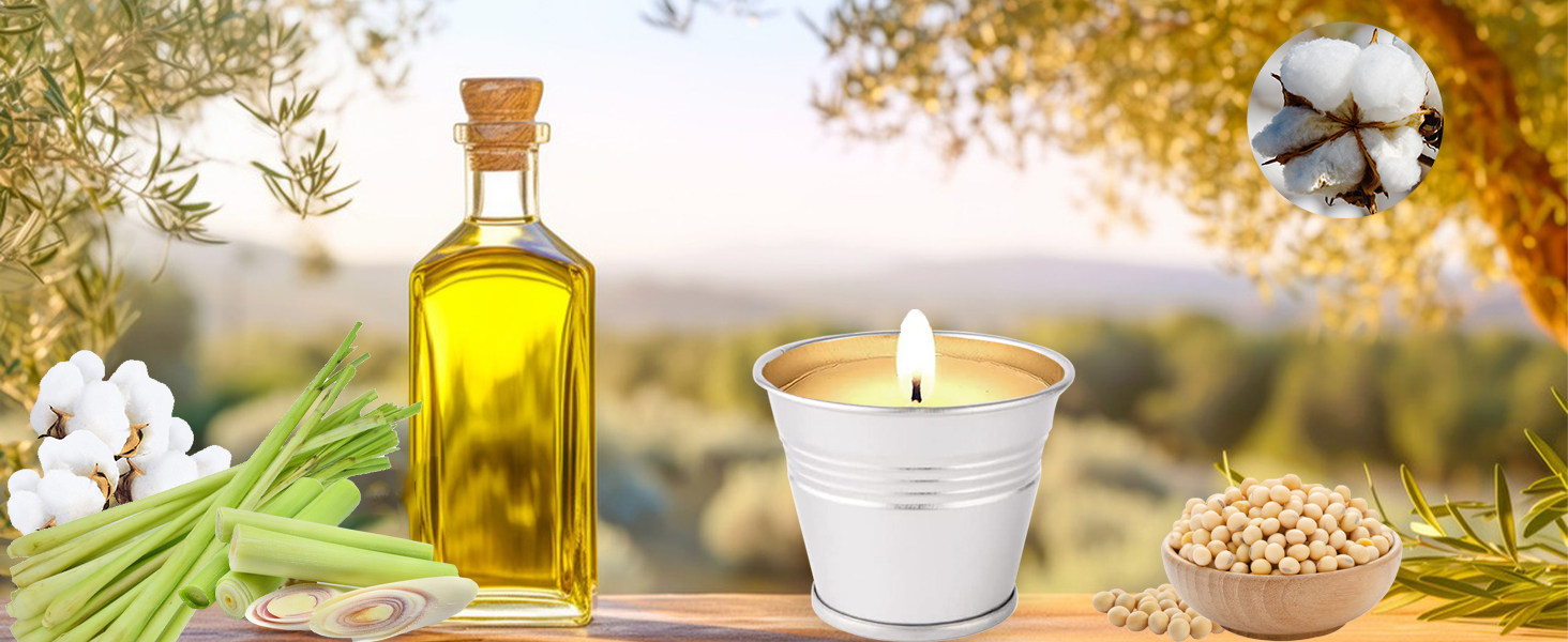 12 pack citronella candles outdoor