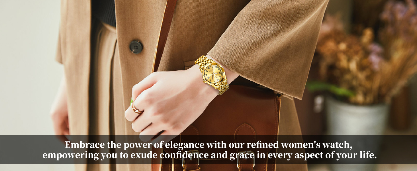 olevs gold watch