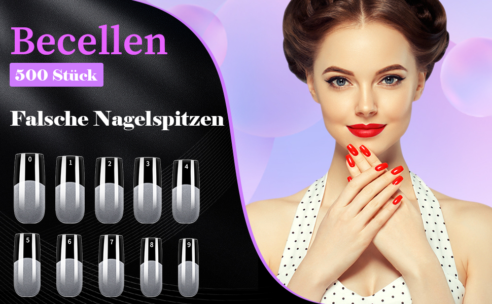 fingernägel zum aufkleben