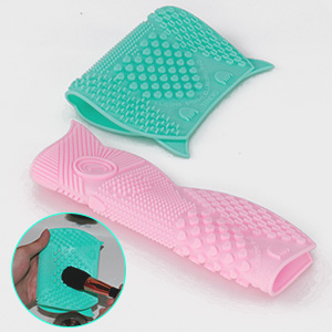 high-quality silicone makeup brush cleaning mat