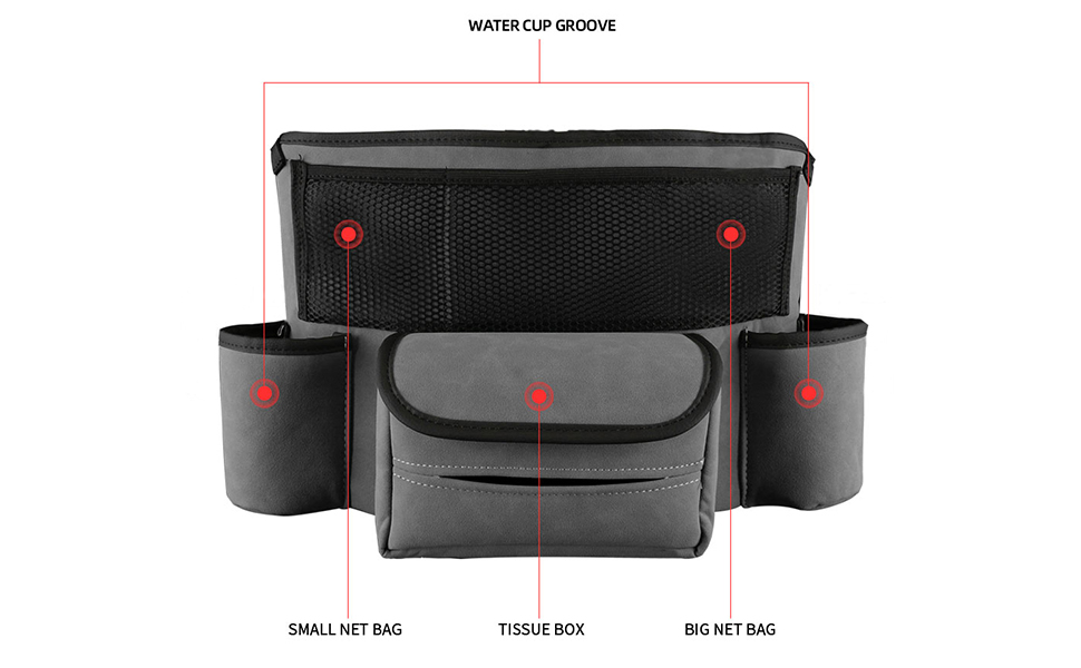 PEYJUT Car Organizers and Storage Bag,Car tissue,purse